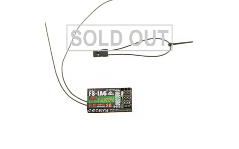 FlySky FS-iA6 iA6 2.4G 6CH AFHDS Receiver For FS-i10 FS-i6 FS i6 Transmitter